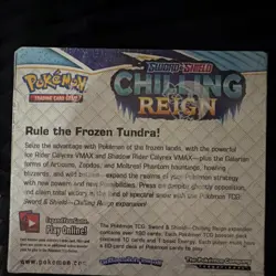 Pokemon TCG Sword & Shield Chilling Reign English Booster Box Sealed - Image 4