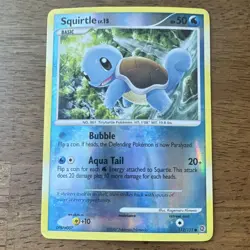 Pokemon Squirtle Secret Wonders 112/132 Reverse Holo Common 50HP Basic Himeno - Image 3