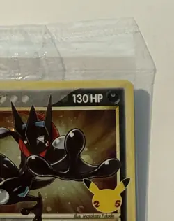 Pokemon TCG Greninja Gold Star SWSH144 - Celebrations Black Star Promo - Sealed - Image 3