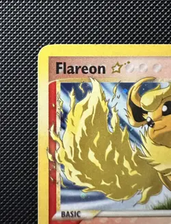 Pokemon Flareon Gold Star 100/109 Holo NM 🔥🔥 Power Keepers TCG - Image 4