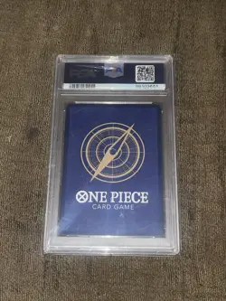 One Piece Uta ST05-004 Premium Collection Super Rare Foil Blocker PSA 10 2024 - Image 2