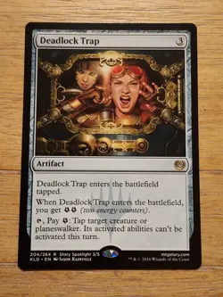 Deadlock Trap - Kaladesh Magic the Gathering MTG Single Card Nice! - Image 1