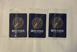 Lot Of 3 Monkey.D.Luffy (Tin Pack Set Vol. 2) P-075 One Piece Sealed Promo Cards - Image 2