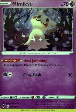 Mimikyu - (Cosmos Holo) Holo Promo Miscellaneous Cards & Products 081/189 NM - Image 1