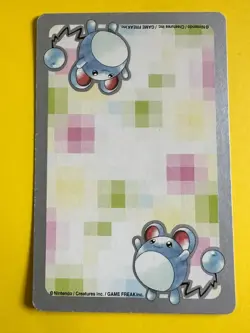 Smoochum pokemon Playing Poker Card Silver Marill Nintendo Japanese - Image 4