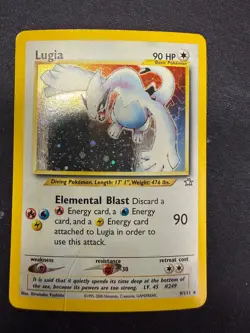 Lugia - 9/111 - Pokemon Neo Genesis Unlimited Holo Rare Card WOTC HP - Image 1