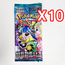 12(10+2) PACKS Journey Together+Random Pokemon TCG Cards Booster Sealed KOREAN - Image 2