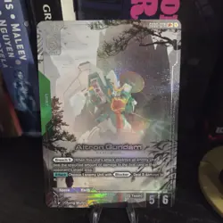 GUNDAM CARD GAME GD03-018 ALTRON GUNDAM (LR+) FOIL CARD - STEEL REQUIEM - Image 1