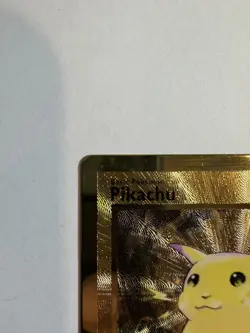 Pokemon 2021 Celebrations Pikachu Gold Metal Promo Card #58/102 - Image 4