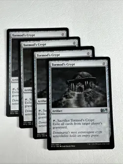 X4 Tormod's Crypt - Regular #237 NM Uncommon Magic 2015 MTG Playset - Image 1