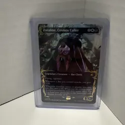 Zoraline, Cosmos Caller (Borderless) (Raised Foil) Bloomburrow Foil - Image 1