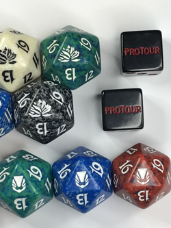 10 mtg Spindown Dice - Black Lotus Dice - Pro Tour Dice - Game Dice - Image 5