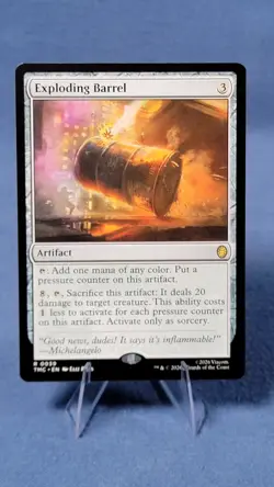 Exploding Barrel Commander: Teenage Mutant Ninja Turtles NM MTG Nonfoil - Image 1