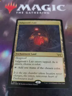 Mtg. Valgavoth's Lair. Foil. Duskmourn. Pack Fresh - Image 1