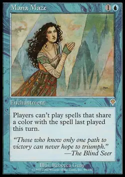 1x Mana Maze Moderate Play MTG Magic - Kid Icarus - - Image 1