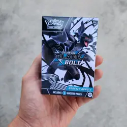 Pokemon Scarlet & Violet Black Bolt Booster Bundle 6 Packs Zekrom - Image 1