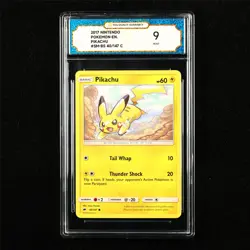 TQG 9 MINT 2017 Pokemon ENG Pikachu 40/147 C - Image 1