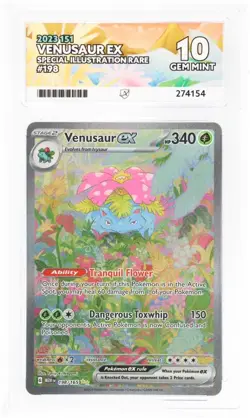 Pokemon TCG - Venusaur EX #198 - Special Illustration Rare - Ace 10 - Image 1