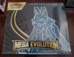 Pokemon TCG Mega Evolution Gardevoir Lucario Elite Trainer Boxes Lot of 2 Sealed - Image 2