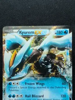Mint Pokemon Kyurem EX 44 + Zekrom EX 52 Legendary Treasures - Image 2