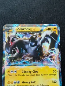 Mint Pokemon Kyurem EX 44 + Zekrom EX 52 Legendary Treasures - Image 4