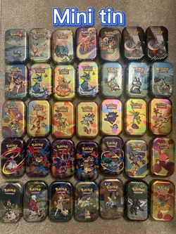 5x Pokemon Tcg - Empty Tin Bundle - Pick Your Own X5 - Message your x5 tins - Image 5