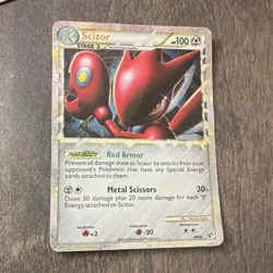 Pokemon TCG Scizor Prime Ultra Rare Holo Card Undaunted 84/90 Stage 1 English - Image 1