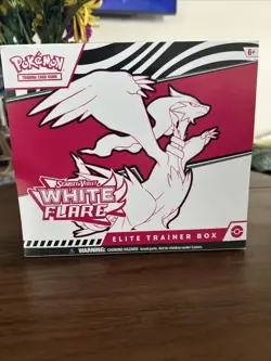 Pokemon TCG: Scarlet & Violet - WHITE FLARE Elite Trainer Box FACTORY SEALED ETB - Image 1