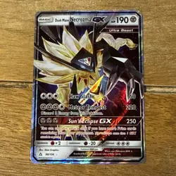 Dusk Mane Necrozma GX 90/156 Holo Rare GX Ultra Prism Pokemon TCG - Image 1