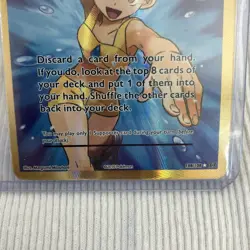 Pokemon TCG Evolutions Ultra Holo Full Art Trainer Misty's Determination 108/108 - Image 4