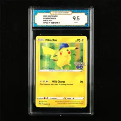 TQG 9.5 MINT+ 2022 Pokemon ENG Pikachu 028/078 R - Image 1