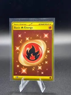 Pokemon TCG Basic Fire Energy 230/197 Sv03: Obsidian Flames Holo - Image 1
