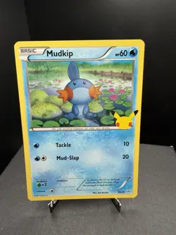 Pokemon TCG Mcdonalds 25th Anniversary Mudkip 19/25 Regular Stamped Promo NM - Image 1