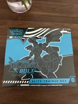 Pokemon TCG Scarlet & Violet: Black Bolt - Elite Trainer Box ETB - SEALED - Image 1