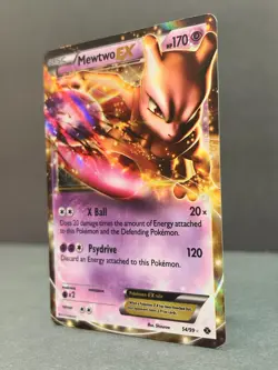 Pokemon TCG – Mewtwo EX 54/99 – Next Destinies – Holo Ultra Rare – LP Condition - Image 3