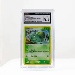 Pokemon Bulbasaur Reverse Holo #46 EX Crystal Guardians 2006 CGC 9.5 POP 2 - Image 1