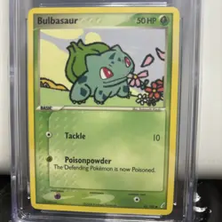 Pokemon Bulbasaur 45/100 Ex Crystal Guardians CGC 9 2006 - Image 2