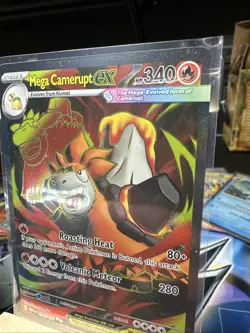 Pokemon Mega Gardevoir Ex 60/132 - Mega Evolutions + 156/132 SIR MEGA CAMERUPT - Image 3