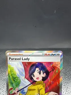 Pokemon TCG Parasol Lady 238/182 Ultra Rift SV Paradox Rift Holo En - Image 3