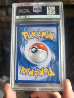 Rising Rivals Surfing Pikachu Holo 2009 Pokemon Platinum #114/111 PSA 8 New Cert - Image 2