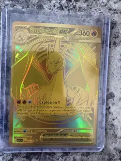 Mega Charizard Y EX 294/217 Hyper Rare Ascended Heroes Pokemon Pack Fresh NM - Image 1