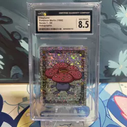 Pokemon Vileplume | S8 | Merlin Stickers Series 1 1998 | Holo | CGC 8.5 - Image 1
