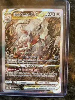 Hisuian Zoroark VSTAR GG56/GG70 Galarian Gallery Crown Zenith Pokemon 2023 NM - Image 2