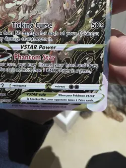 Hisuian Zoroark VSTAR GG56/GG70 Galarian Gallery Crown Zenith Pokemon 2023 NM - Image 4