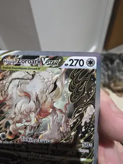 Hisuian Zoroark VSTAR GG56/GG70 Galarian Gallery Crown Zenith Pokemon 2023 NM - Image 5