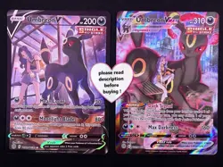Pokemon Umbreon Bundle - Brilliant Stars V #TG22 + VMAX #TG23 - NM / Mint - Image 1