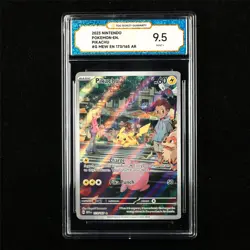 TQG 9.5 MINT+ 2023 Pokemon ENG Pikachu 173/165 AR - Image 1