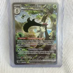 Pokemon TCG Meowscarada EX 256/193 Paldea Evolved Holo - Image 1