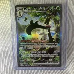 Pokemon TCG Meowscarada EX 256/193 Paldea Evolved Holo - Image 2