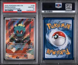 PSA 10 Marshadow #146 Illustration Rare Pokemon Mega Evolution English Gem - Image 3